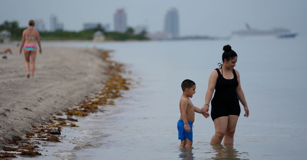 Ocean Water In Parts Of Florida Hits Hot Tub Temperatures