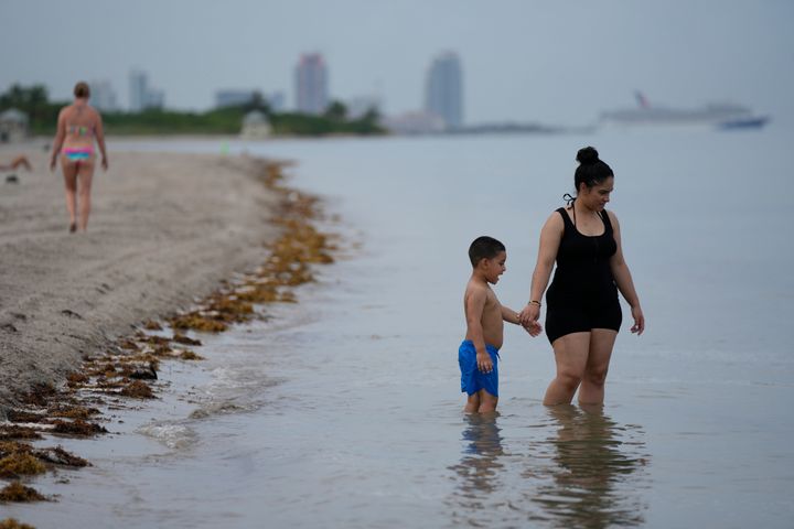 Ocean In Parts Of Florida Hits Hot Tub Temperatures