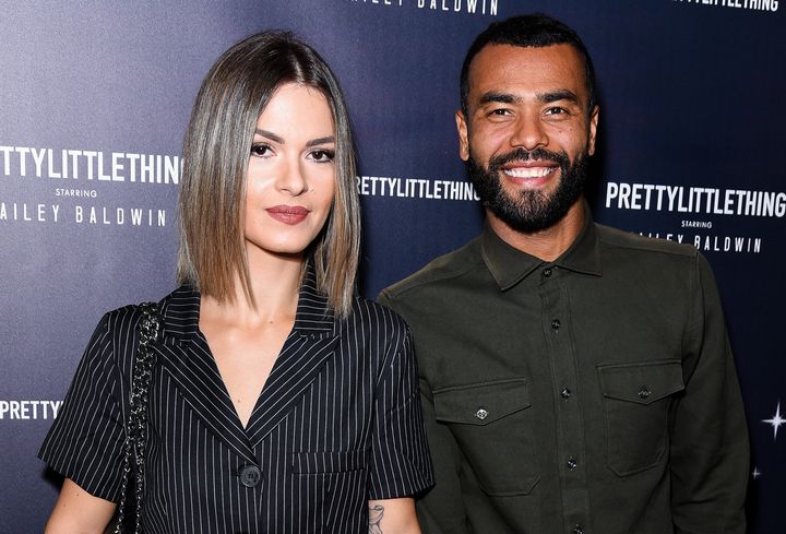 Ashley Cole and Sharon Canu, pictured in 2018
