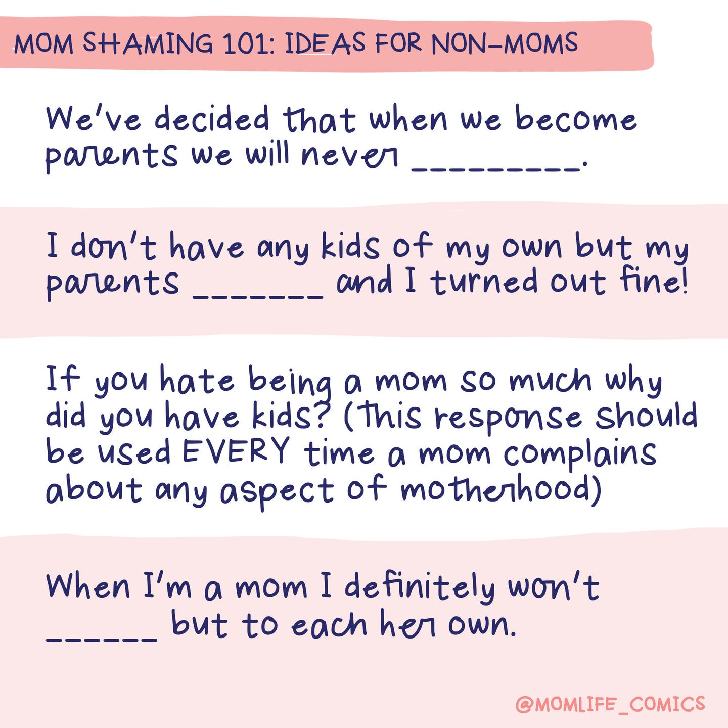 Shaming Examples These 12 Common Phrases Are Actually Mom-Shaming | HuffPost Life