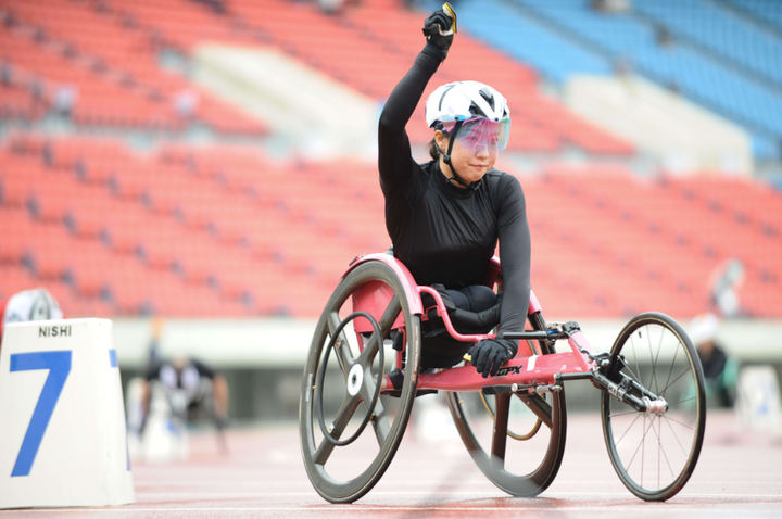 村岡桃佳選手