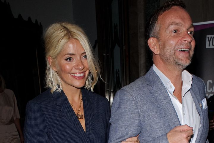 Holly Willoughby and Dan Baldwin 
