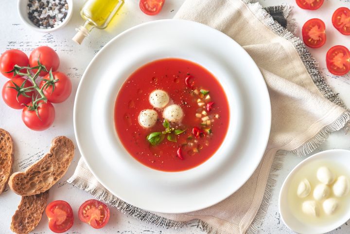 Making Gazpacho? Roma tomatoes are your best bet.