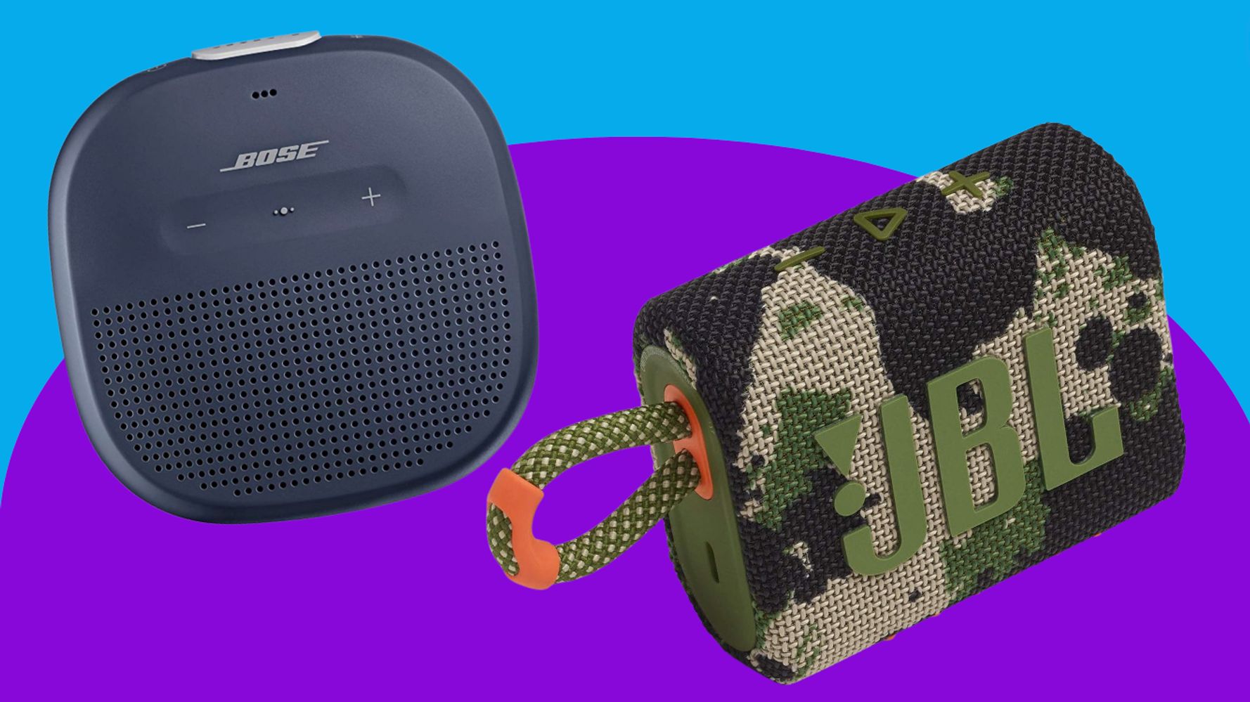 JBL Micro II  Pocket-sized speaker that delivers big sound from your  portable audio devices.