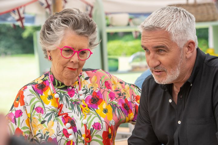 Prue Leith and Paul Hollywood