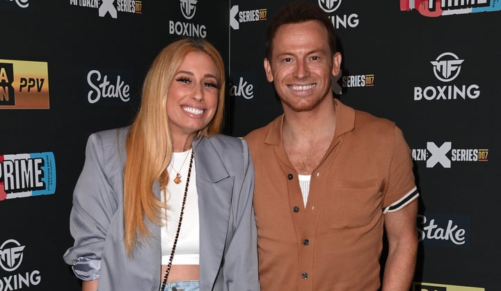 Stacey Solomon and Joe Swash 