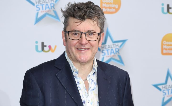 LONDON, ENGLAND - APRIL 24: Joe Pasquale attends the Good Morning Britain Health Star Awards at the Rosewood Hotel on April 24, 2017 in London, United Kingdom. (Photo by Karwai Tang/WireImage)