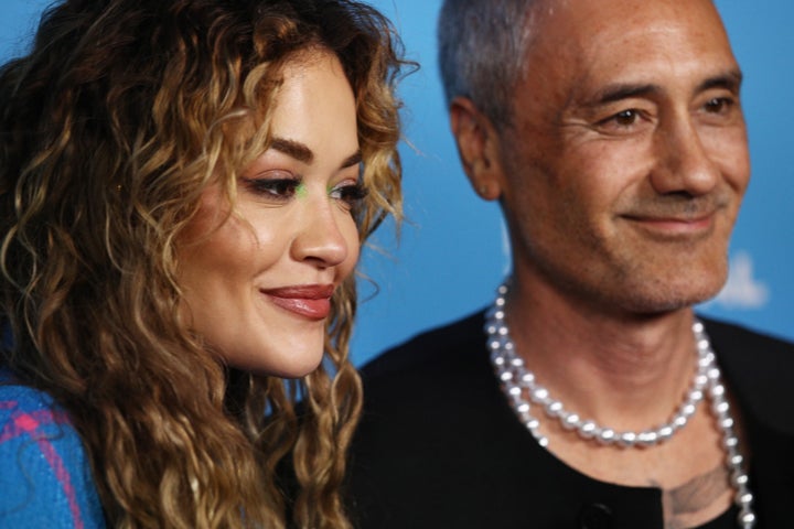 Rita Ora and Taika Waititi 