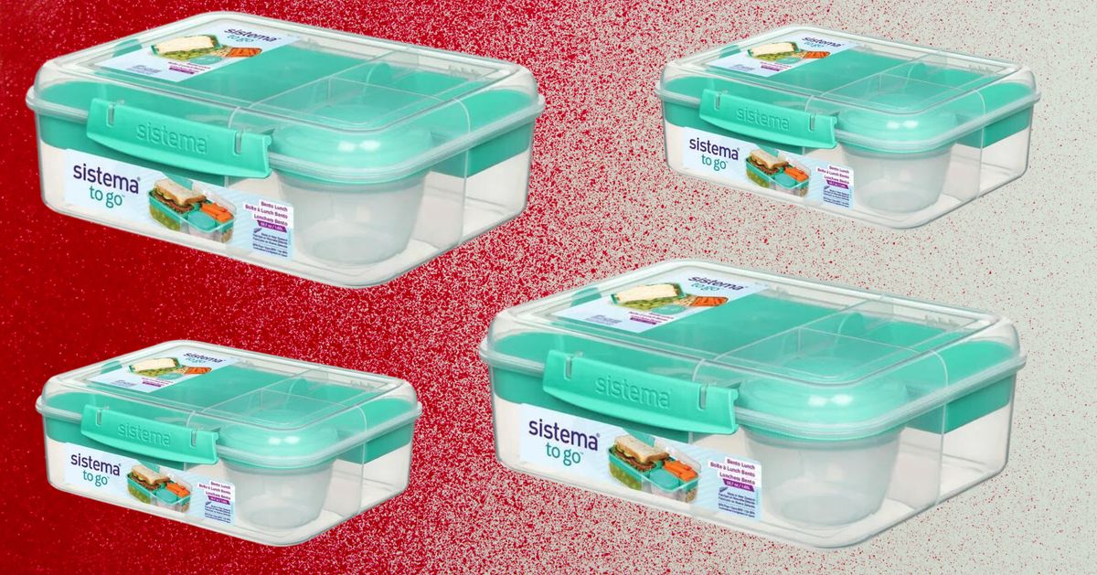 This Bento-Style Lunch Box Is Less Than $12 At Walmart (And Parents Love It)