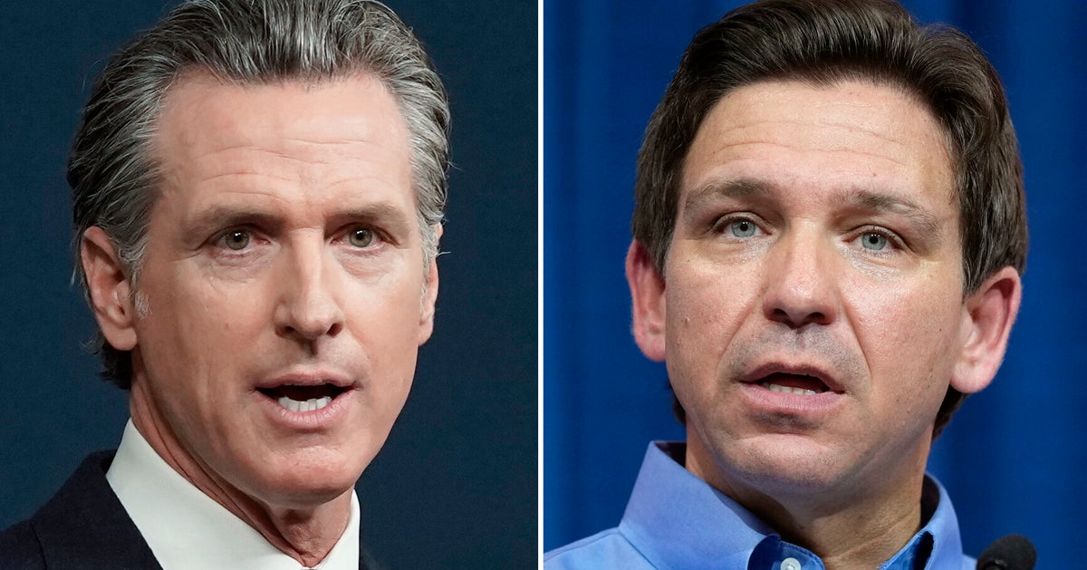 No Wonder Trump Is Kicking His Ass Newsom Calls Out DeSantis Over Debate Demands No Wonder Trump Is Kicking His Ass Newsom Calls Out DeSantis Over Debate Demands