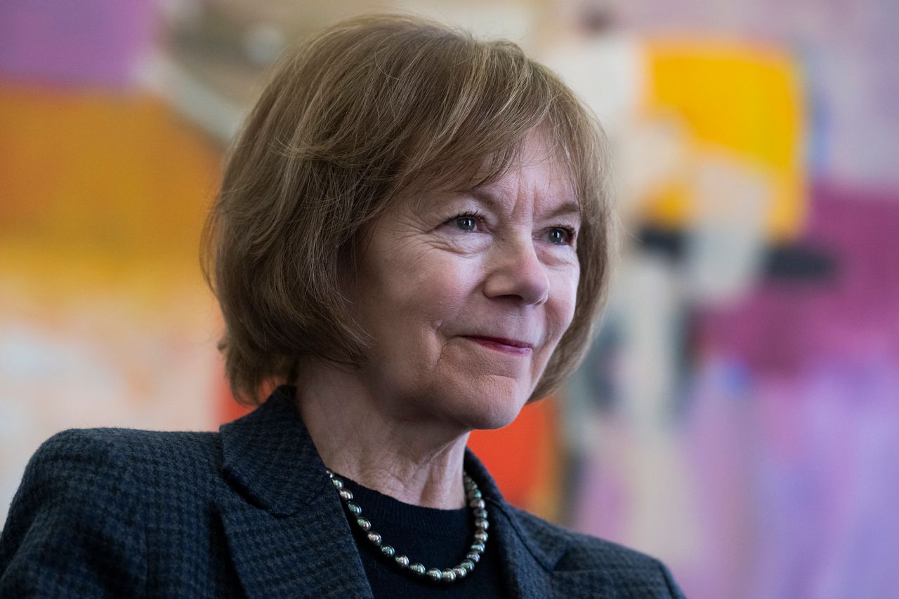 Sen. Tina Smith (D-Minn.) is easily the nicest person in the Senate. But she's not here to play.
