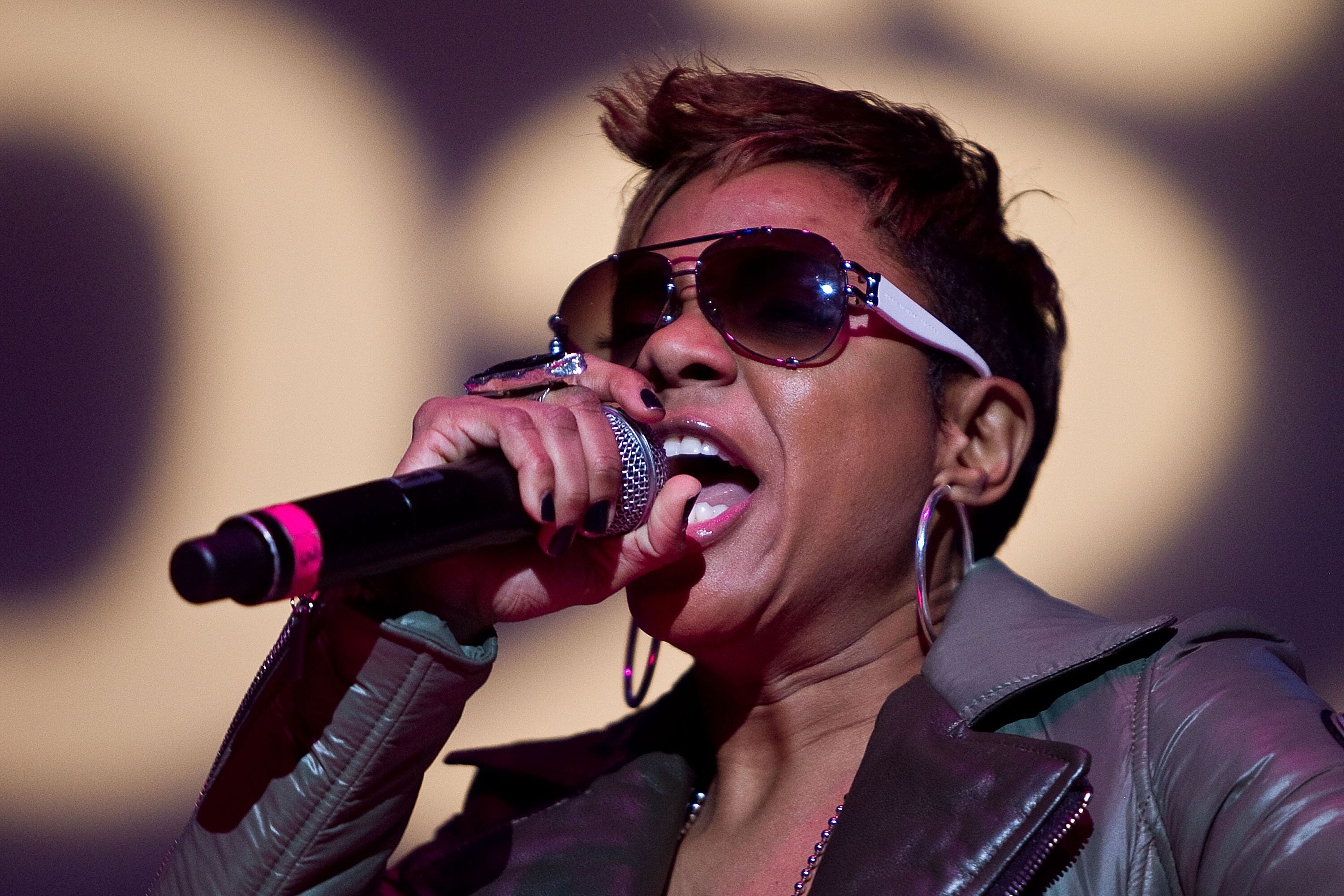 MC Lyte performs at the Legends of Hip-Hop Tour featuring Salt-N-Pepa at Constitution Hall on Feb. 26, 2011. 