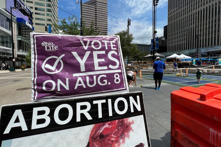 The fraught politics of abortion are shaping the fight over Issue 1, an Ohio ballot question that would make it harder to change the state constitution.