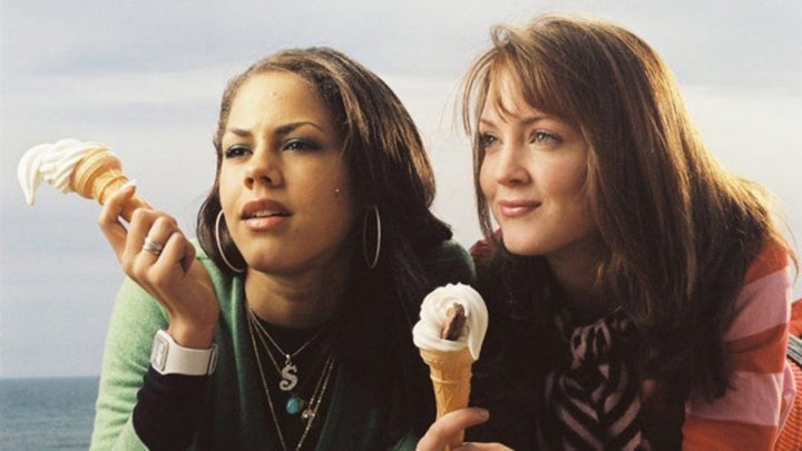 Lenora Crichlow and Olivia Hallinan in Sugar Rush