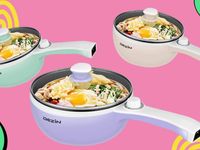 Plug-In Pot™ Electric Hot Pot for Cooking in Dorm Rooms or Traveling in  Airbnb/Hotels