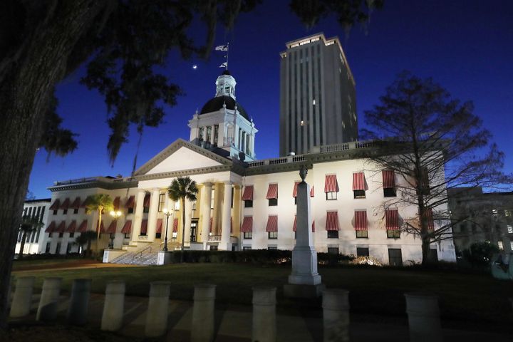 The guidance is in response to the recent passage of House Bill 1069 that expanded the Parental Rights in Education law, which critics have dubbed the “Don’t Say Gay” law. The Florida Capitol in Tallahassee is pictured.