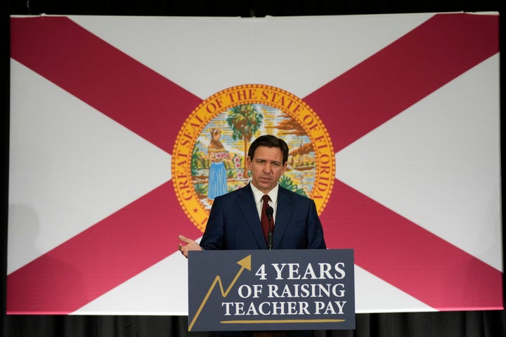 Florida Gov. Ron DeSantis in May signed a number of controversial bills targeting the LGBTQ+ community. HB1069 expanded the so-called “Don’t Say Gay” law.