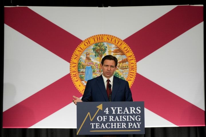 Florida Gov. Ron DeSantis in May signed a number of controversial bills targeting the LGBTQ+ community. HB1069 expanded the so-called “Don’t Say Gay” law.