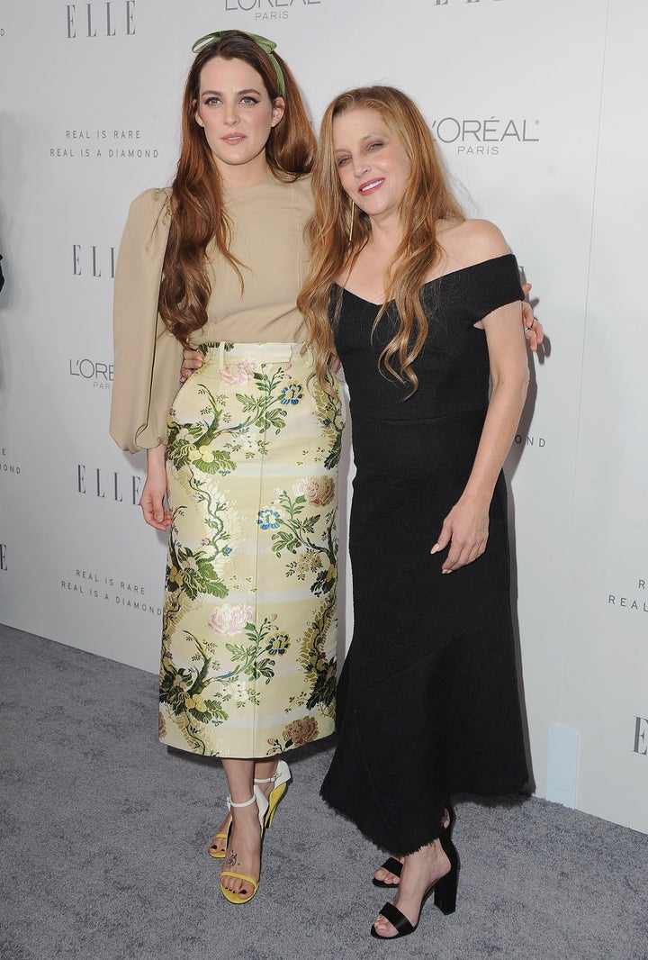 Keough and Lisa Marie Presley in 2017.