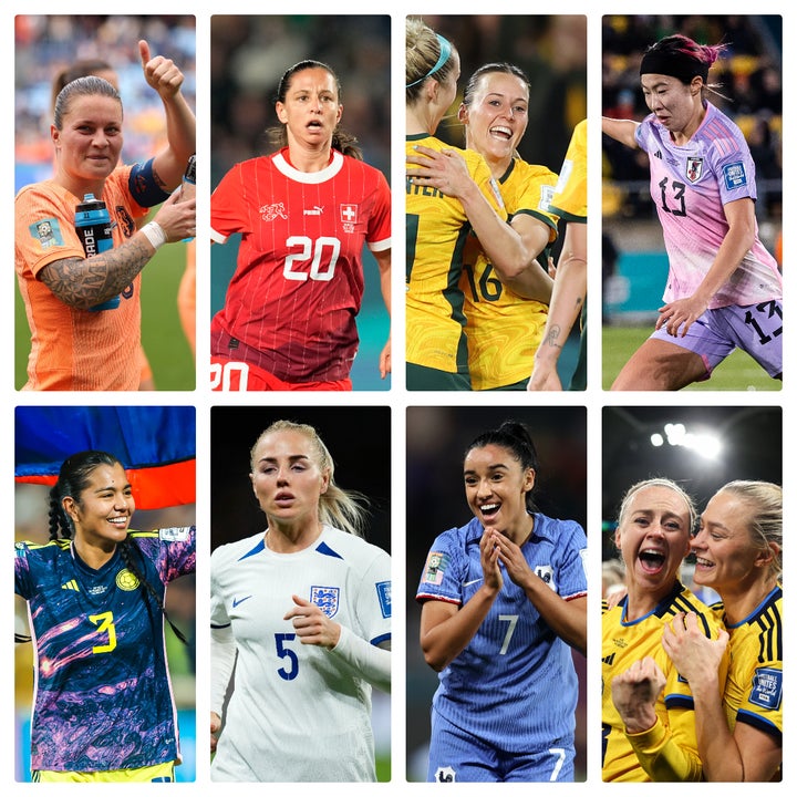 サッカー女子ワールドカップのベスト8が出そろった