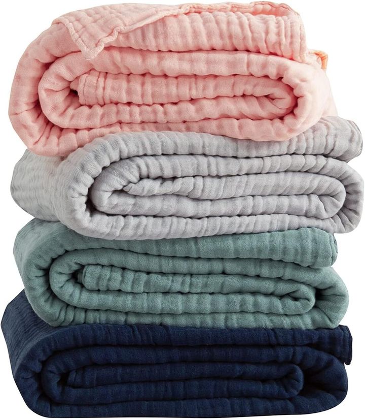 Muslin Blanket for Adults, Cotton Muslin Blanket