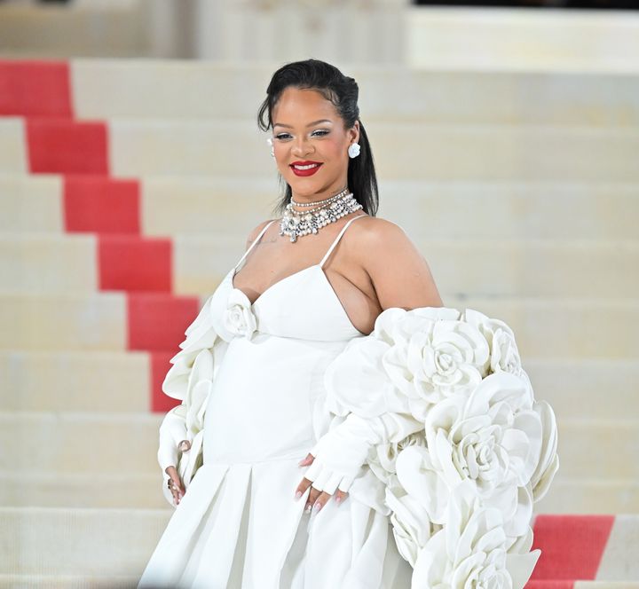 Rihanna at The 2023 Met Gala in May.