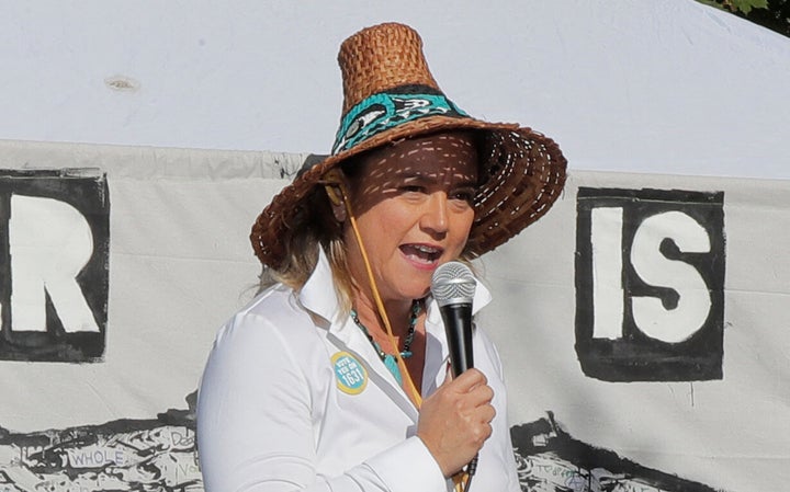 "You’ve become complicit in this injustice for Indian Country," said Fawn Sharp, president of the National Congress of American Indians, of Biden's silence on the imprisonment of Leonard Peltier.