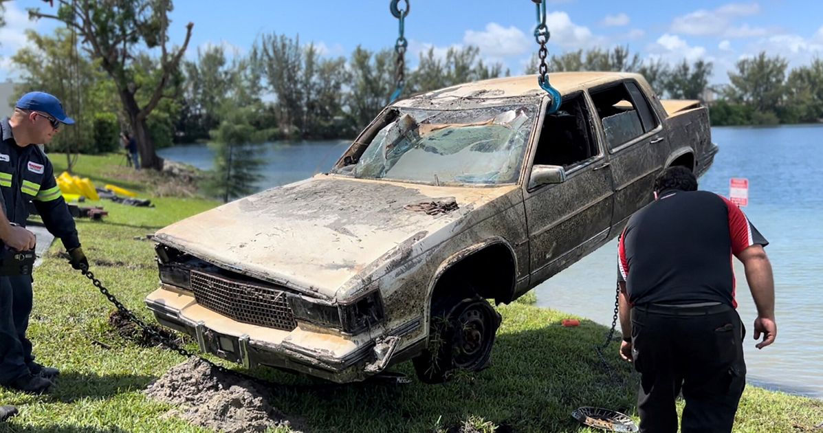 Dozens Of Cars Found In Lake Near Miami Airport, Prompting Investigation