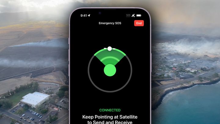 The iPhone's emergency SOS feature reportedly helped rescue people trapped by fires on Hawaii's island of Maui, according to a viral tweet thread.
