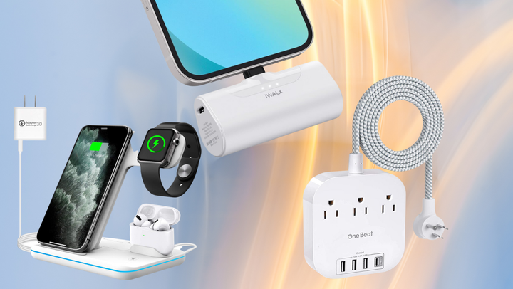 A <a href="https://www.amazon.com/WAITIEE-Wireless-Charger-Charging-Compatible/dp/B082X6Q8T7?th=1&tag=lourdesuribe-20&ascsubtag=64d26d5ee4b0fa822c0bef37%2C-1%2C-1%2Cd%2C0%2C0%2Chp-fil-am%3D0%2C0%3A0%2C0%2C0%2C0" target="_blank" data-affiliate="true" role="link" data-amazon-link="true" rel="sponsored" class=" js-entry-link cet-external-link" data-vars-item-name="multi-device charging station" data-vars-item-type="text" data-vars-unit-name="64d26d5ee4b0fa822c0bef37" data-vars-unit-type="buzz_body" data-vars-target-content-id="https://www.amazon.com/WAITIEE-Wireless-Charger-Charging-Compatible/dp/B082X6Q8T7?th=1&tag=lourdesuribe-20&ascsubtag=64d26d5ee4b0fa822c0bef37%2C-1%2C-1%2Cd%2C0%2C0%2Chp-fil-am%3D0%2C0%3A0%2C0%2C0%2C0" data-vars-target-content-type="url" data-vars-type="web_external_link" data-vars-subunit-name="article_body" data-vars-subunit-type="component" data-vars-position-in-subunit="0">multi-device charging station</a>, <a href="https://www.amazon.com/iWALK-Portable-Charger-Ultra-Compact-Compatible/dp/B07Y4PRK7Y?tag=lourdesuribe-20&ascsubtag=64d26d5ee4b0fa822c0bef37%2C-1%2C-1%2Cd%2C0%2C0%2Chp-fil-am%3D0%2C0%3A0%2C0%2C0%2C0" target="_blank" data-affiliate="true" role="link" data-amazon-link="true" rel="sponsored" class=" js-entry-link cet-external-link" data-vars-item-name="portable iWalk charger" data-vars-item-type="text" data-vars-unit-name="64d26d5ee4b0fa822c0bef37" data-vars-unit-type="buzz_body" data-vars-target-content-id="https://www.amazon.com/iWALK-Portable-Charger-Ultra-Compact-Compatible/dp/B07Y4PRK7Y?tag=lourdesuribe-20&ascsubtag=64d26d5ee4b0fa822c0bef37%2C-1%2C-1%2Cd%2C0%2C0%2Chp-fil-am%3D0%2C0%3A0%2C0%2C0%2C0" data-vars-target-content-type="url" data-vars-type="web_external_link" data-vars-subunit-name="article_body" data-vars-subunit-type="component" data-vars-position-in-subunit="1">portable iWalk charger</a> and <a href="https://www.amazon.com/Outlets-Desktop-Charging-Station-Extension/dp/B07V32PJ59?tag=lourdesuribe-20&ascsubtag=64d26d5ee4b0fa822c0bef37%2C-1%2C-1%2Cd%2C0%2C0%2Chp-fil-am%3D0%2C0%3A0%2C0%2C0%2C0" target="_blank" data-affiliate="true" role="link" data-amazon-link="true" rel="sponsored" class=" js-entry-link cet-external-link" data-vars-item-name="versatile power strip." data-vars-item-type="text" data-vars-unit-name="64d26d5ee4b0fa822c0bef37" data-vars-unit-type="buzz_body" data-vars-target-content-id="https://www.amazon.com/Outlets-Desktop-Charging-Station-Extension/dp/B07V32PJ59?tag=lourdesuribe-20&ascsubtag=64d26d5ee4b0fa822c0bef37%2C-1%2C-1%2Cd%2C0%2C0%2Chp-fil-am%3D0%2C0%3A0%2C0%2C0%2C0" data-vars-target-content-type="url" data-vars-type="web_external_link" data-vars-subunit-name="article_body" data-vars-subunit-type="component" data-vars-position-in-subunit="2">versatile power strip.</a>