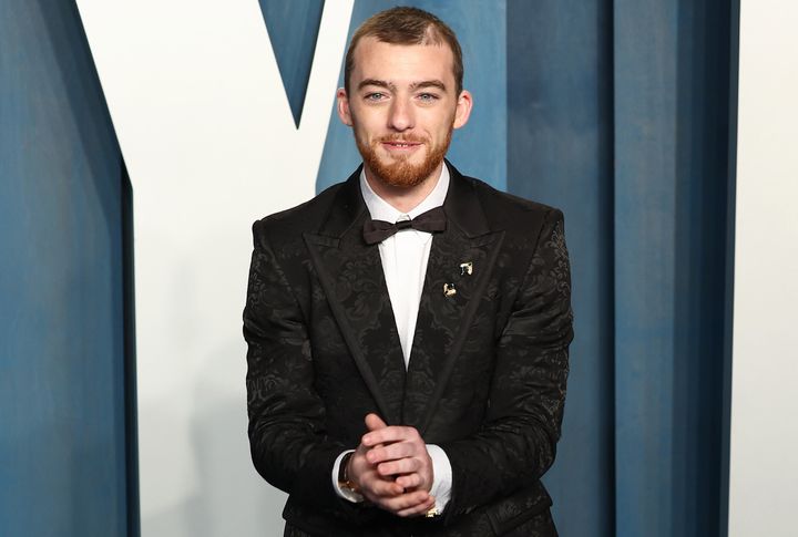 Angus Cloud at the Vanity Fair Oscar Party on March 27, 2022, in Beverly Hills, California.