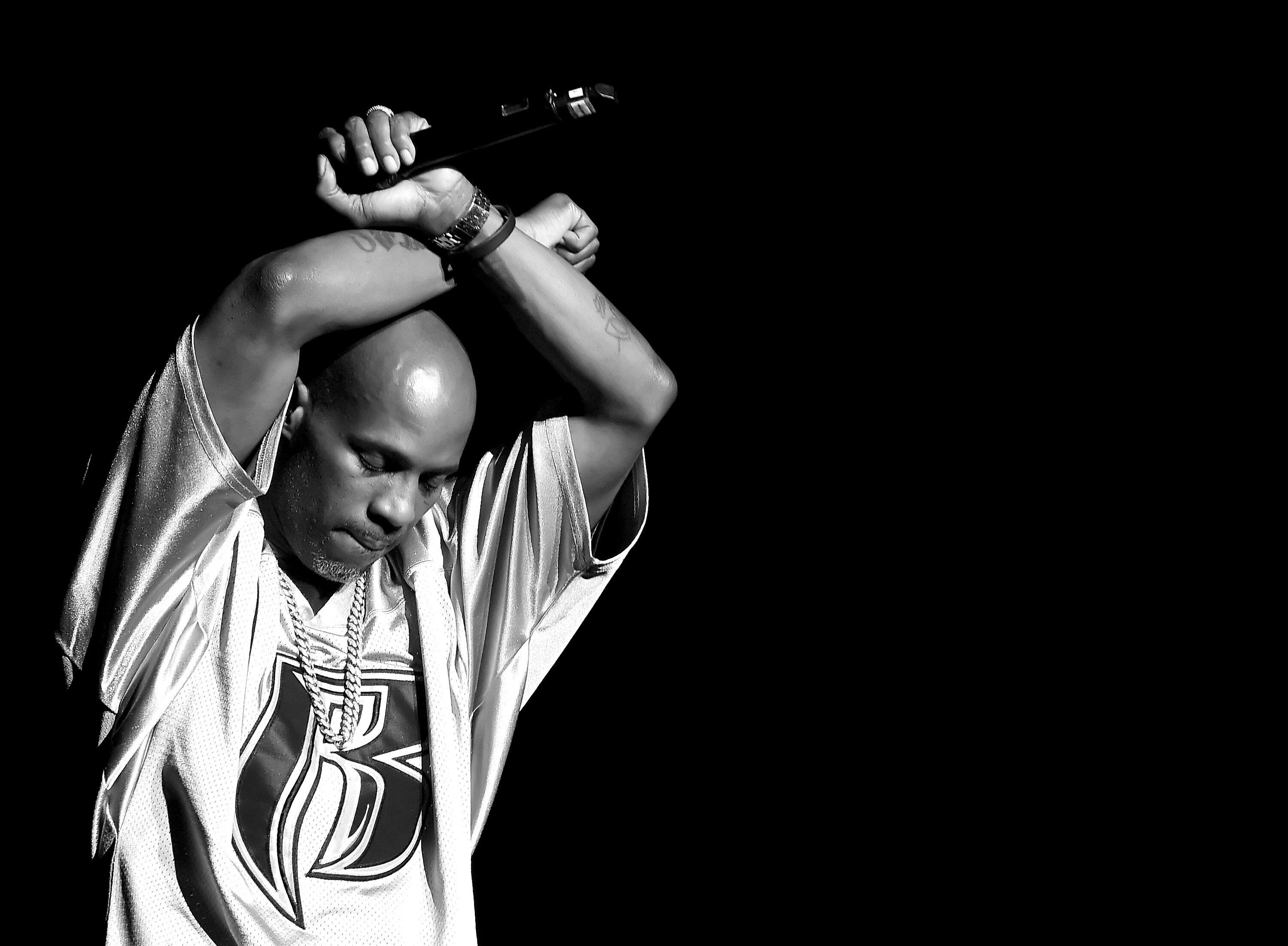 DMX performs on Oct. 4, 2016, at the Bad Boy Family Reunion Tour at The Forum in Inglewood, California. Even though he died in 2021, a song featuring his AI-generated voice hit the internet this week. Credit: Kevin Winter via Getty Images