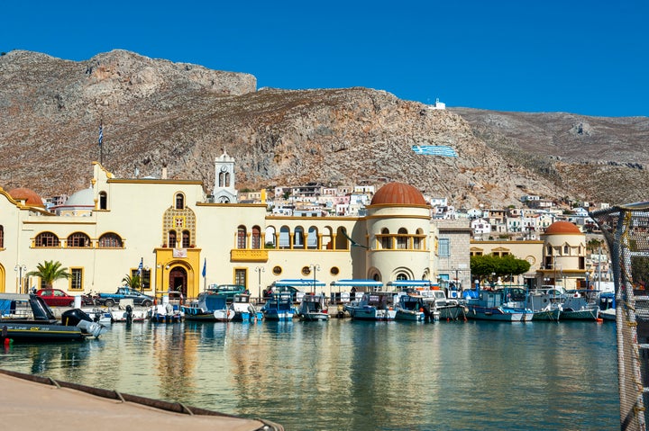 Kalymnos island, Greece; October 20, 2022; General Kalymnos island