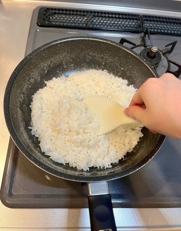 フライパンでご飯が炊ける