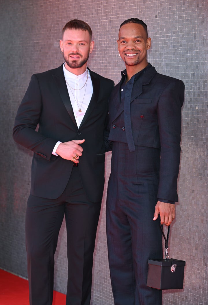 John and Johannes at the TV Baftas last year