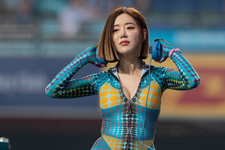 香港で開かれたイベントに出演したDJ SODAさん(2023年4月2日)