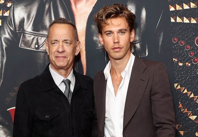 Tom Hanks and Austin Butler