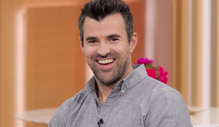 Steve Jones on the This Morning sofa in 2022