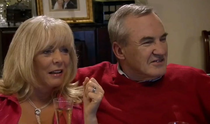 Alison Steadman and Larry Lamb in Gavin And Stacey