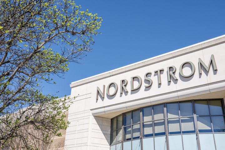 The same Nordstrom store was ransacked by a similar flash mob in 2021. A Nordstrom department store is pictured in Texas.