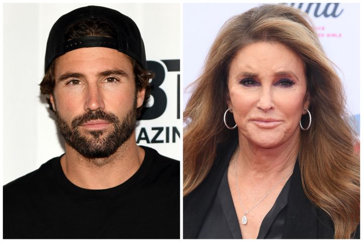 Brody Jenner and Caitlyn Jenner.