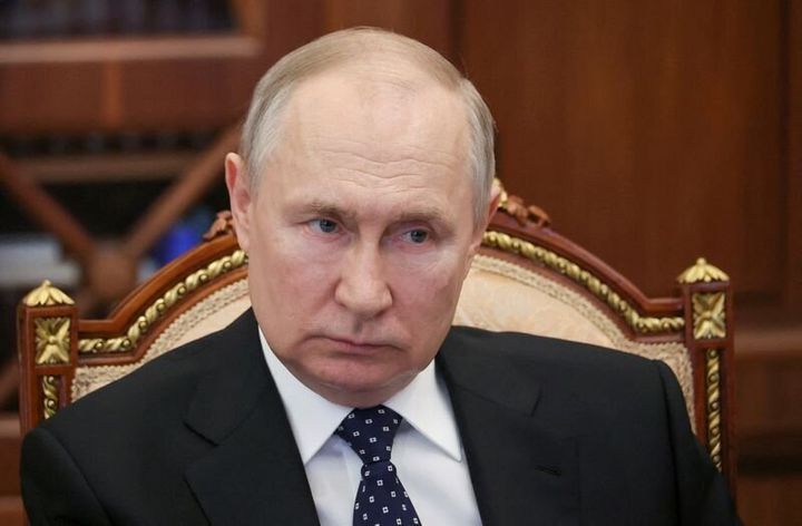 A Siberian news ticker showed a rare sign of dissent under Putin's authoritarian regime
