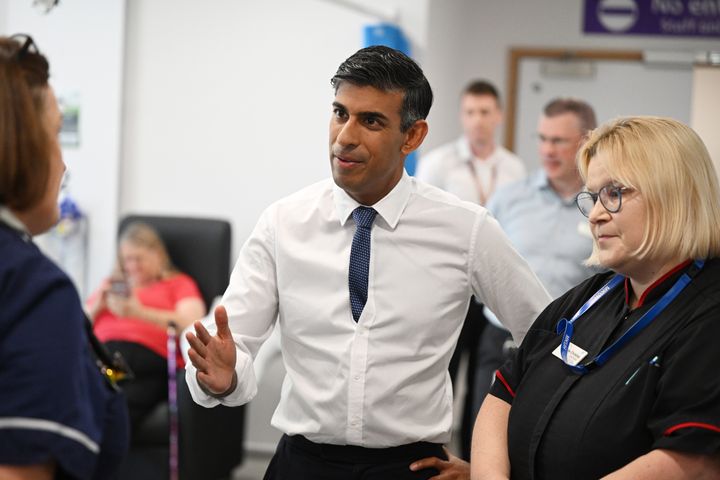 Prime Minister Rishi Sunak has said wage growth is a sign that there is light at the end of the tunnel for the cost of living crisis.