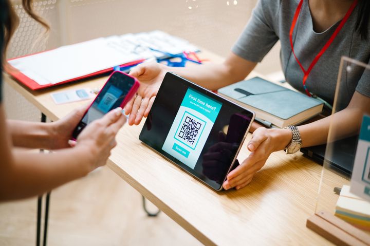 QR code scams can pop up anywhere. 