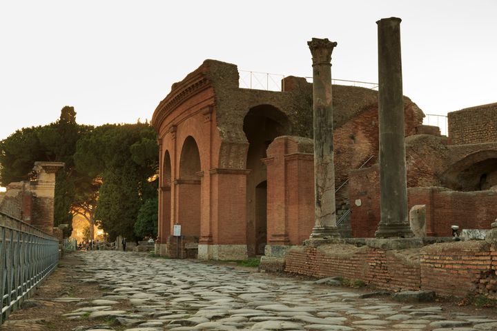 Αρχαιολογικό Πάρκο Ostia Antica κοντά στη Ρώμη