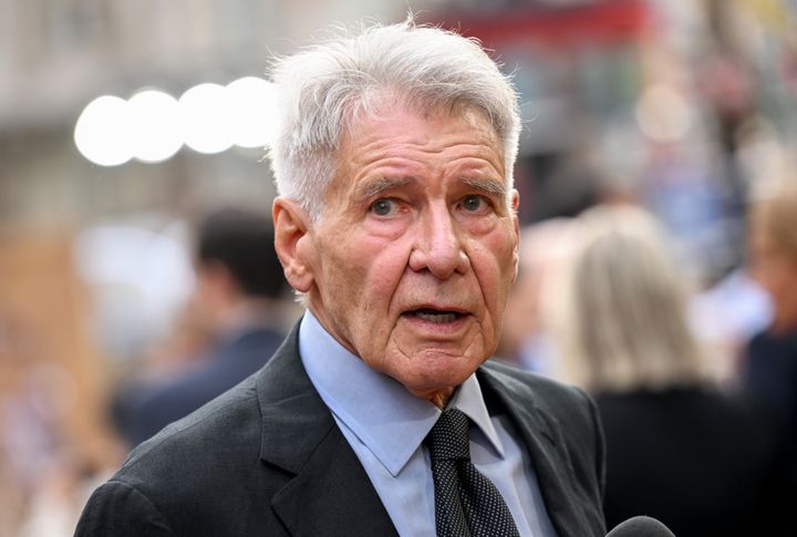 Harrison Ford at the London premiere of Indiana Jones And The Dial Of Destiny