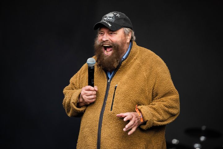 Brian Blessed tried to stir up excitement for the Lionesses game on BBC Newsnight last night