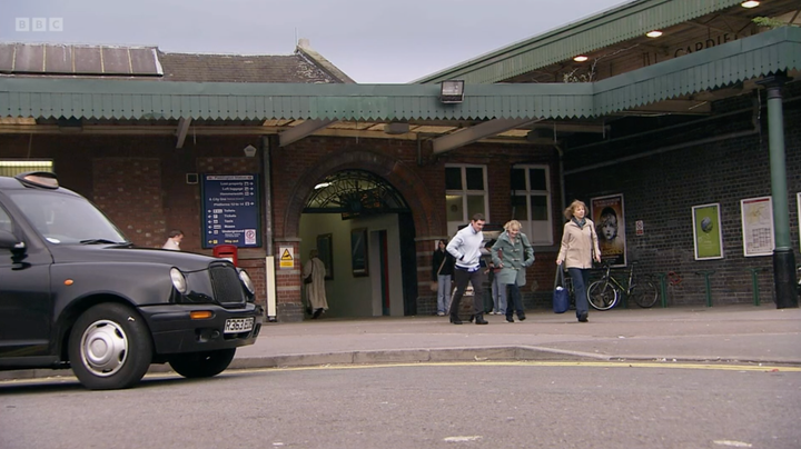 The Cardiff sign can be seen in the top right