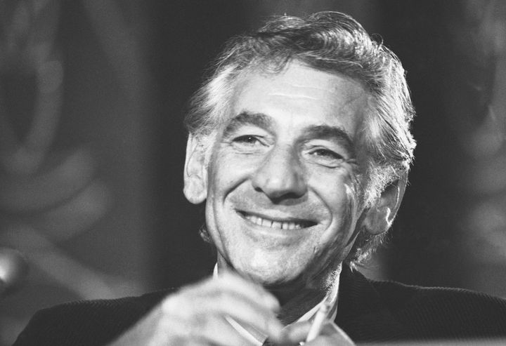 Leonard Bernstein pictured in 1971