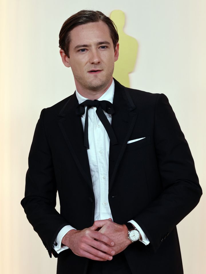Lewis Pullman at the Oscars in March